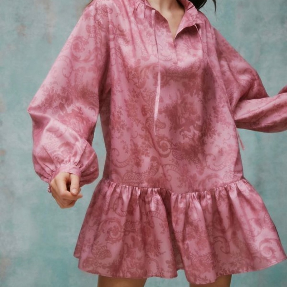 Laura Ashley Urban outfitters Tie neck dress